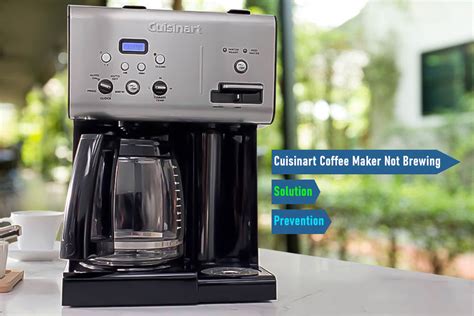 cuisinart coffee maker turns on but will not brew|Cuisinart Coffeemaker Will Not Brew